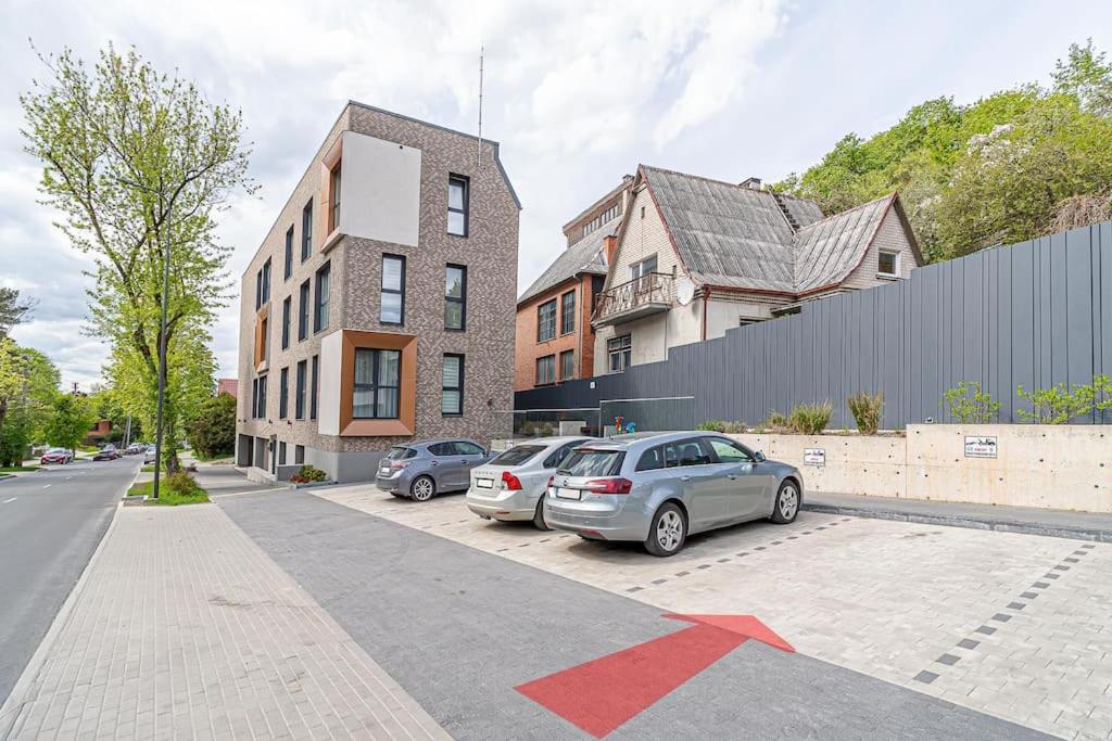 Sky Apartment With Free Parking And Balcony & Ac Kaunas Kültér fotó